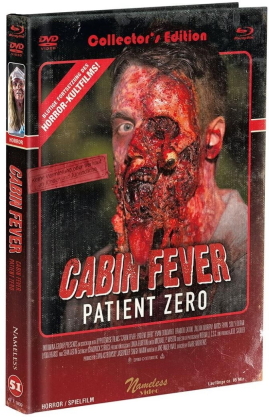 Cabin Fever 3 - Patient Zero (2014) (Cover Retro, Limited Collector's Edition, Mediabook, Blu-ray + DVD)