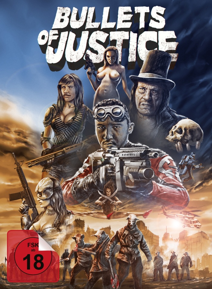 Bullets of Justice (2019) (Limited Collector's Edition, Mediabook, Uncut, Blu-ray + DVD)