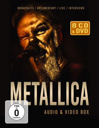 Metallica - Audio & Video Box (8 CD + DVD)