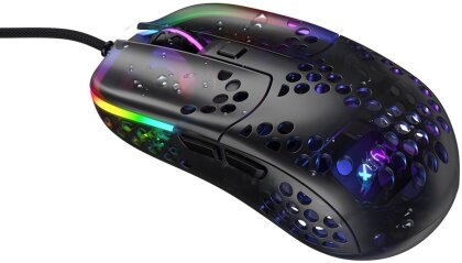 Xtrfy MZ1 RGB Ultra-Light Gaming Mouse - black transparent