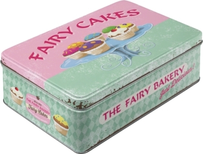 Fairy Cakes - Fresh every Day Flach Blechdose