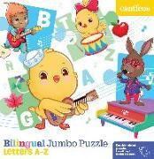 Bilingual Jumbo Puzzle - Letters A-Z