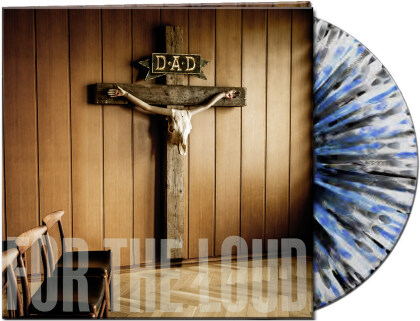 D.A.D. - A Prayer For The Loud (2021 Reissue, AFM Records, Gatefold, Limited Edition, Silver/Blue/Black Vinyl, LP)