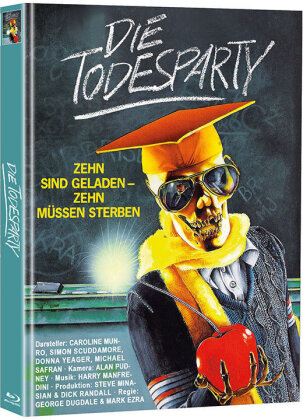 Die Todesparty (1986) (Cover A, Super Spooky Stories, Limited Edition, Mediabook, Uncut, Blu-ray + DVD)