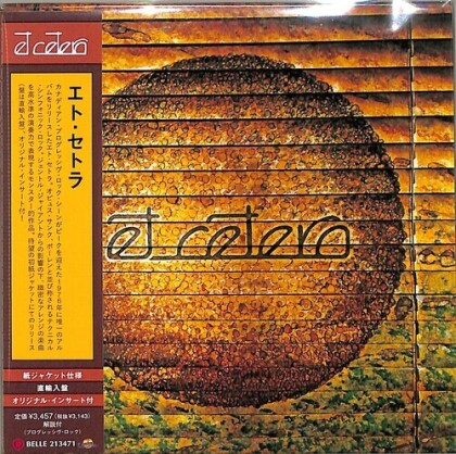 Et Cetera - --- (2021 Reissue, Japanese Mini-LP Sleeve, Japan Edition)