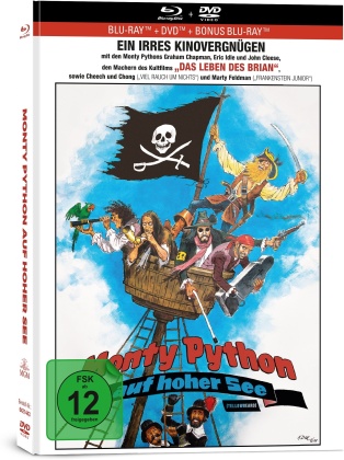 Monty Python auf hoher See (1983) (Limited Collector's Edition, Mediabook, 2 Blu-rays + DVD)