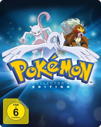 Pokémon 1-3 (Limited Collector's Edition, Steelbook, 3 Blu-rays)