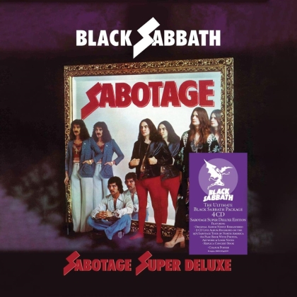 Black Sabbath - Sabotage (Super Deluxe Boxset, 2021 Reissue, 4 CDs)