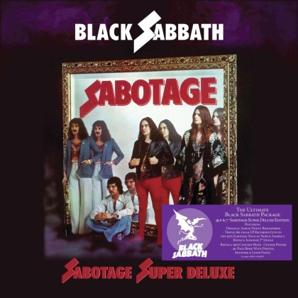 Black Sabbath - Sabotage (Super Deluxe Boxset, 2021 Reissue, 4 LPs + 7" Single)