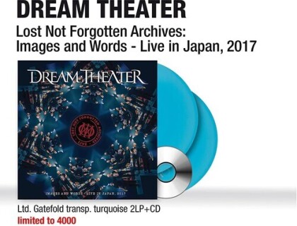 Dream Theater - Lost Not Forgotten Archives: Images And Words - Live In Japan, 2017 (Gatefold, Colored, 2 LPs + CD)