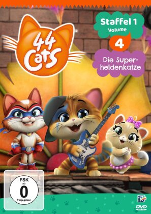 44 Cats - Staffel 1 - Vol. 4: Die Superheldenkatze