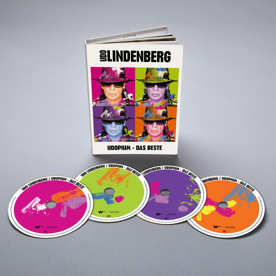 Udo Lindenberg - UDOPIUM-Das Beste (Special Taschenbuch Edition, 4 CDs)