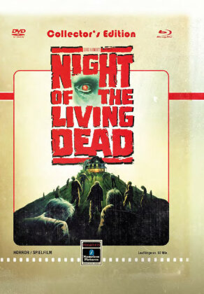 Night of the living dead (1990) (Cover D, Limited Edition, Mediabook, Uncut, Blu-ray + DVD)