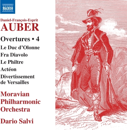 Daniel-François-Esprit Auber (1782-1871), Dario Salvi & Moravian Philharmonic Orchestra - Overtures 4