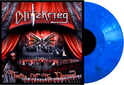 Blitzkrieg (UK) - Theatre Of The Damned (2021 Reissue, Blue Vinyl, LP)