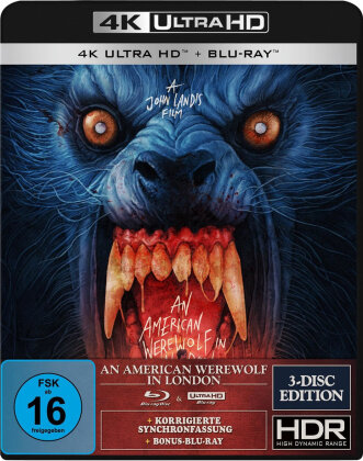 An American Werewolf in London (1981) (4K Ultra HD + 2 Blu-rays)