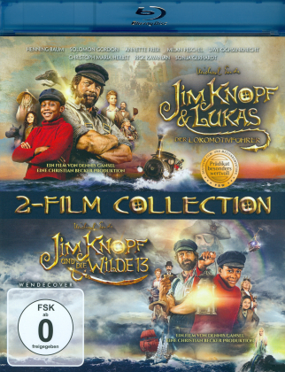 Jim Knopf & Lukas der Lokomotivführer / Jim Knopf und die Wilde 13 - 2-Film Collection (2 Blu-rays)