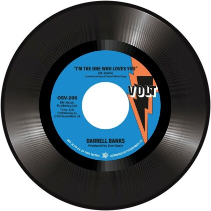 Darrell Banks - I'm The One Who Loves You / Forgive Me (7" Single)