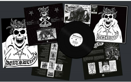 Destruction - Bestial Invasion Of Hell - 1984 Demo Tape (2021 Reissue, High Roller Records, Black/White Vinyl, LP)
