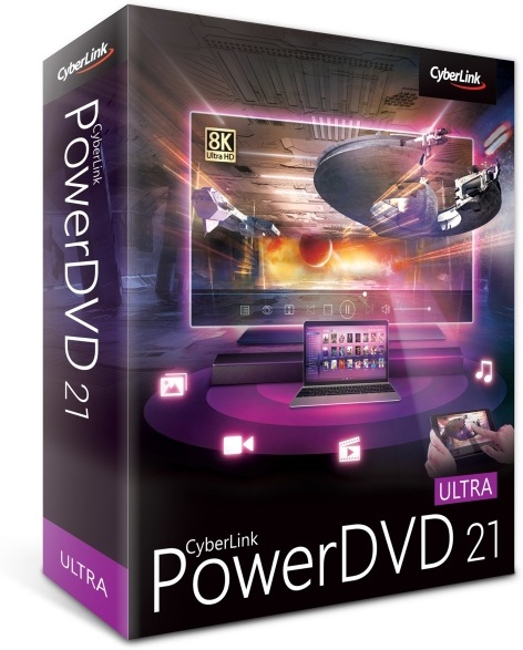 CyberLink PowerDVD 21 Ultra Professionelle Medienwiedergabe und -verwaltung Lebenslange Lizenz BOX Windows