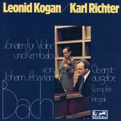 Johann Sebastian Bach (1685-1750), Leonid Kogan & Karl Richter - Violin Sonatas, BWV 1014-1019 (2021 Reissue, Versione Rimasterizzata, 2 CD)