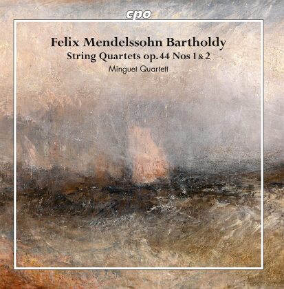 Minguet Quartett & Felix Mendelssohn-Bartholdy (1809-1847) - String Quartets op.44 Nos.1 & 2