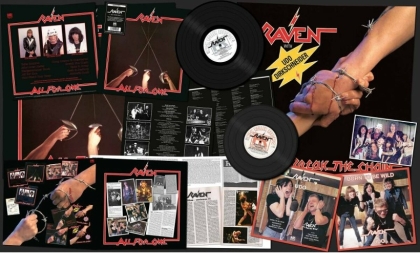 Raven - All For One (2021 Reissue, High Roller Records, LP + 10" Maxi)