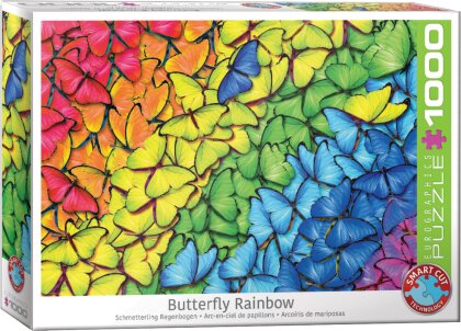 Schmetterling Regenbogen (Puzzle)