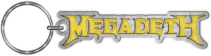 Megadeth Keychain - Logo (Enamel In-Fill)