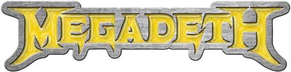 Megadeth Pin Badge - Logo (Enamel In-Fill)