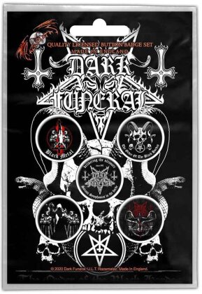 Dark Funeral Button Badge Pack - The Black Hordes