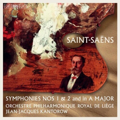 Camille Saint-Saëns (1835-1921), Jean-Jacques Kantorow & Orchestre Philharmonique Royal de Liège - Symphonies 1 & 2 (Hybrid SACD)