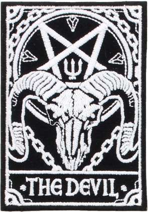 Deadly Tarot: The Devil - Iron On Patch