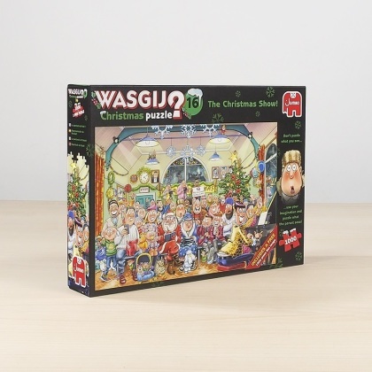 Wasgij Christmas: Die große Weihnachtsvorstellung! - 1000 Teile Puzzle