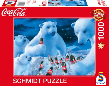 Coca Cola Motiv 1 - 1000 Teile Puzzle