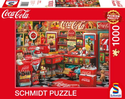 Coca Cola Motiv 3 - 1000 Teile Puzzle