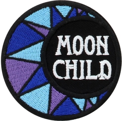 Moon Child - Iron On Patch