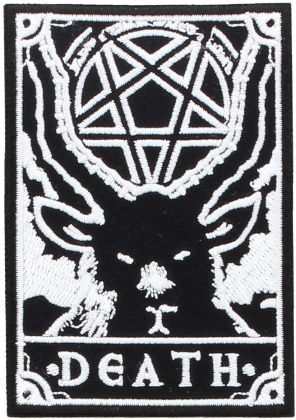 Deadly Tarot: Death - Iron On Patch