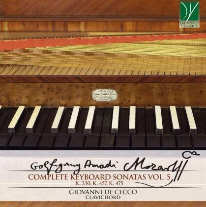 Wolfgang Amadeus Mozart (1756-1791) & Giovanni De Cecco - Mozart: Complete Keyboard Sonatas Vol 5