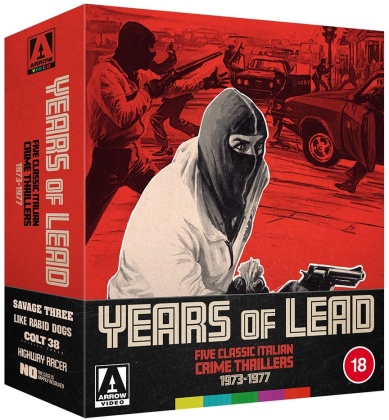 Years Of Lead - Five Classic Italian Crime Thrillers (1973-1977) (3 Blu-rays)