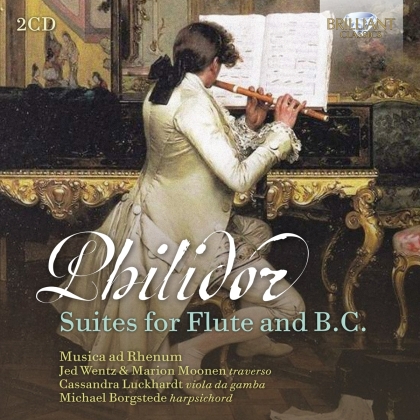 Musica Ad Rhenum, François-André Danican Philidor (1726-1795), Jed Wentz, Marion Moonen, Michael Borgstede, … - Suites For Flute And B.C. (2 CDs)