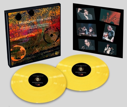 Legendary Pink Dots - Live At Lounge Ax Chicago 1993 (Deluxe Edition, Limited Edition, Yellow Vinyl, LP)