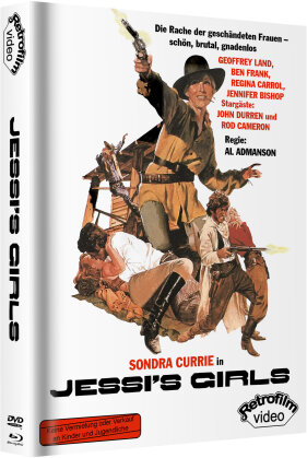 Jessi's Girls (1975) (Cover B, Limited Edition, Mediabook, Blu-ray + DVD)