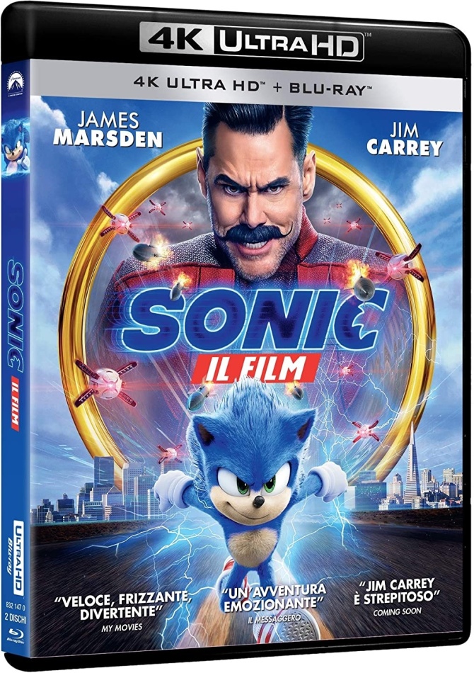Sonic - Il Film (2020) (New Edition, 4K Ultra HD + Blu-ray)