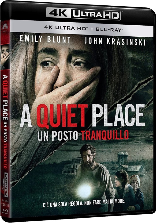 A Quiet Place - Un posto tranquillo (2018) (New Edition, 4K Ultra HD + Blu-ray)