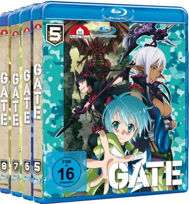 Gate - Staffel 2 (Gesamtausgabe, Bundle, 4 Blu-rays)