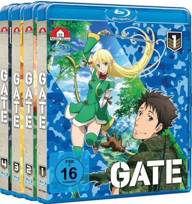 Gate - Staffel 1 (Gesamtausgabe, Bundle, 4 Blu-rays)