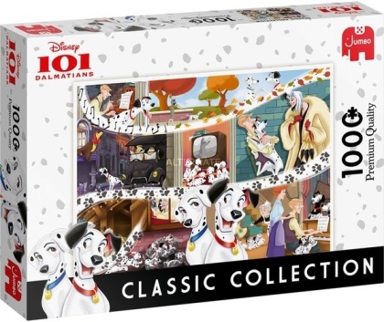 Disney Classic Collection: 101 Dalmatiner - 1000 Teile Puzzle