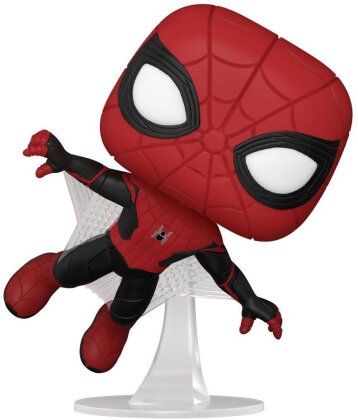 Spider-Man - No Way Home POP! Movies Vinyl Figur Spider-Man (Upgraded Suit) 9 cm