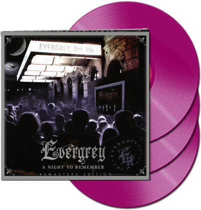 Evergrey - A Night To Remember - Live (2021 Reissue, Remastered, Colored, 3 LPs)